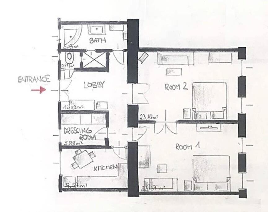 Appartement Wiener Altbauwohnung